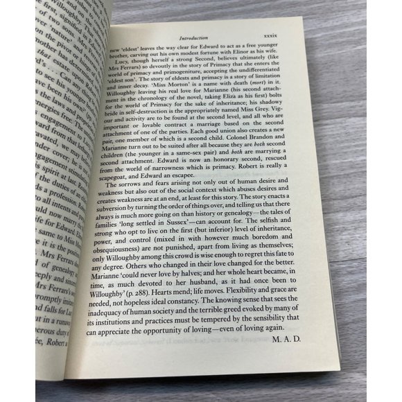 Sense and Sensibility Jane Austen Oxford World's Classics Revised 2004 - Picture 7 of 9